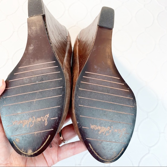 Sam Edelman Wedge Lace Up Booties 6M - Picture 5 of 6